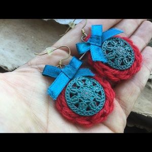 Festive Handmade Earrings